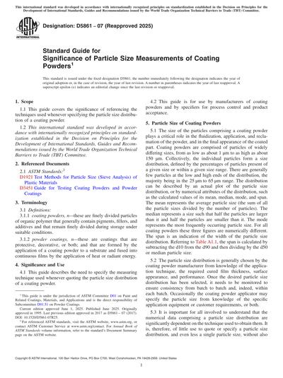 Standards PDF Cover Page