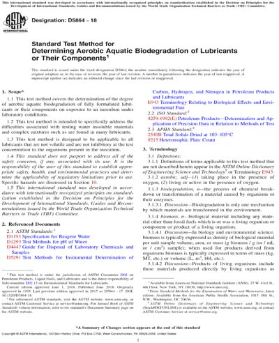 Standards PDF Cover Page