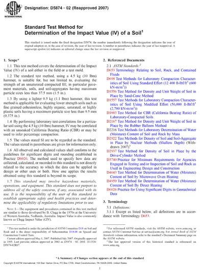 Standards PDF Cover Page