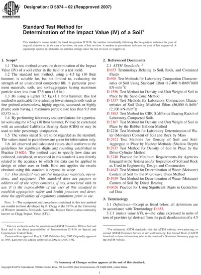 Standards PDF Cover Page