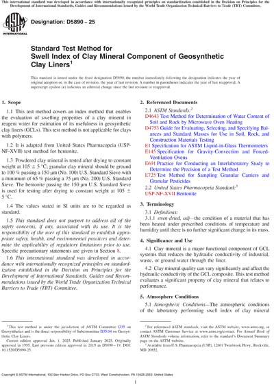 Standards PDF Cover Page