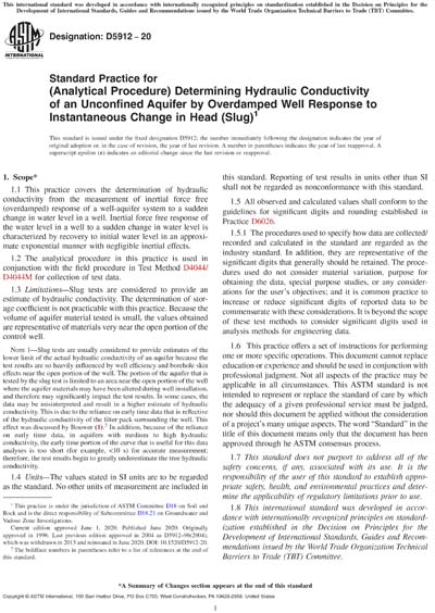 Standards PDF Cover Page
