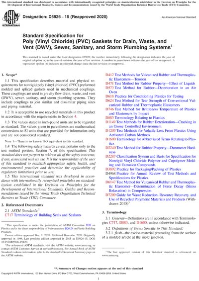 Standards PDF Cover Page