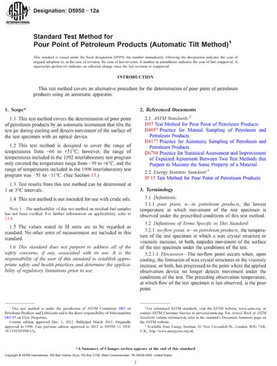 Standards PDF Cover Page
