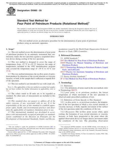 Standards PDF Cover Page