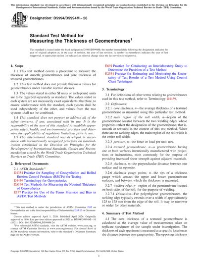 Standards PDF Cover Page
