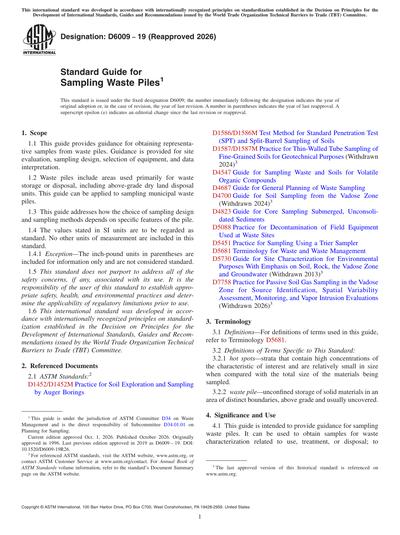 Standards PDF Cover Page