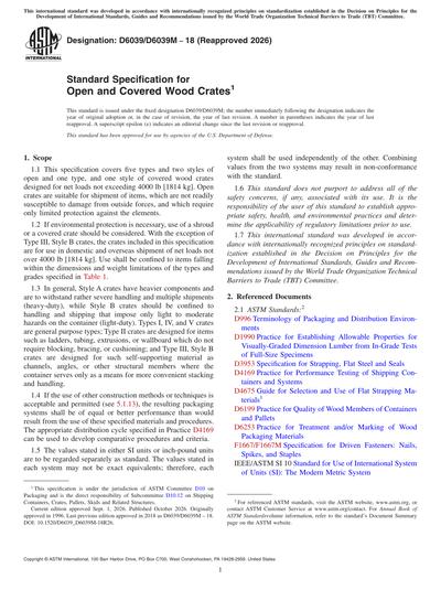Standards PDF Cover Page