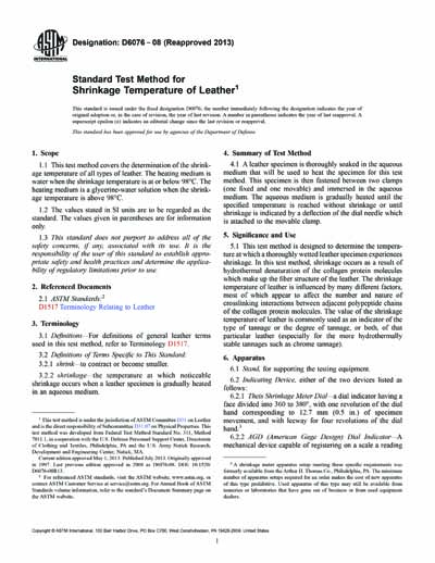 Standards PDF Cover Page