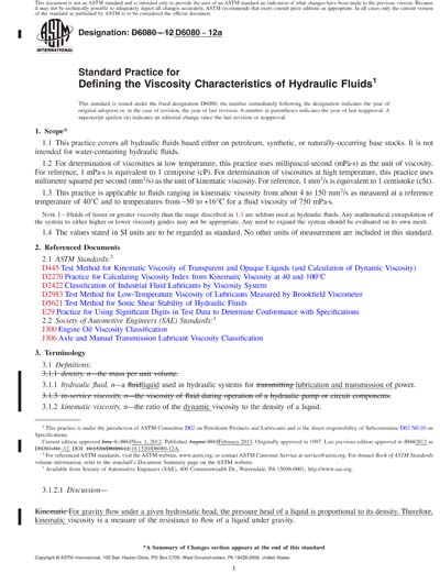 ASTM D6080-12a Red - Standard Practice for Defining the Viscosity ...