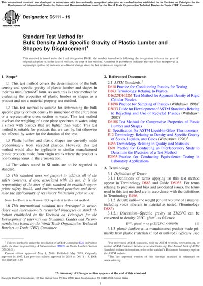 Standards PDF Cover Page