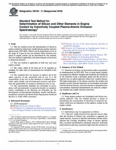 Standards PDF Cover Page
