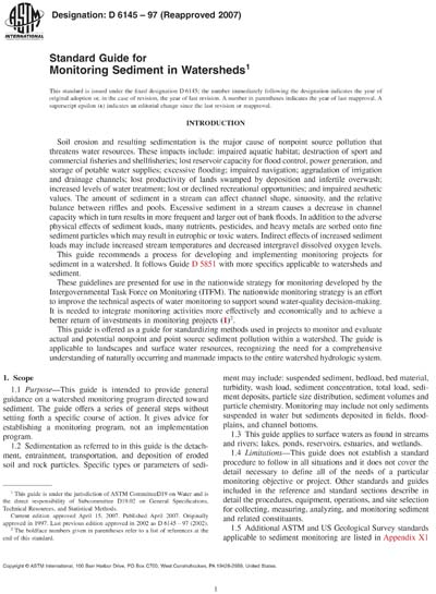Standards PDF Cover Page