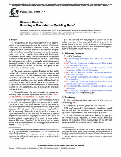 Standards PDF Cover Page