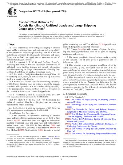 Standards PDF Cover Page