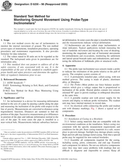 Standards PDF Cover Page