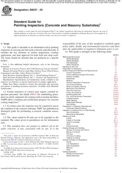Standards PDF Cover Page