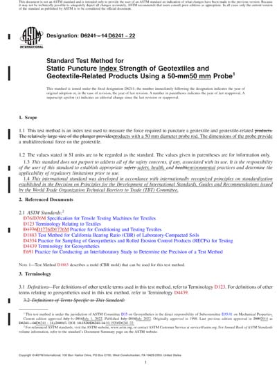 Standards PDF Cover Page