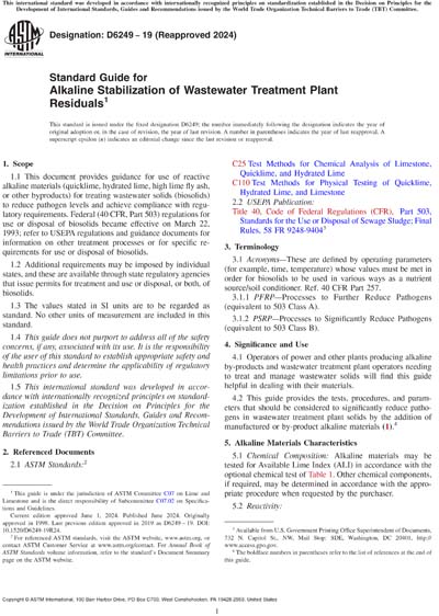 Standards PDF Cover Page
