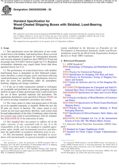 Standards PDF Cover Page