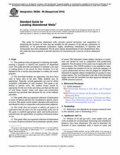 Standards PDF Cover Page