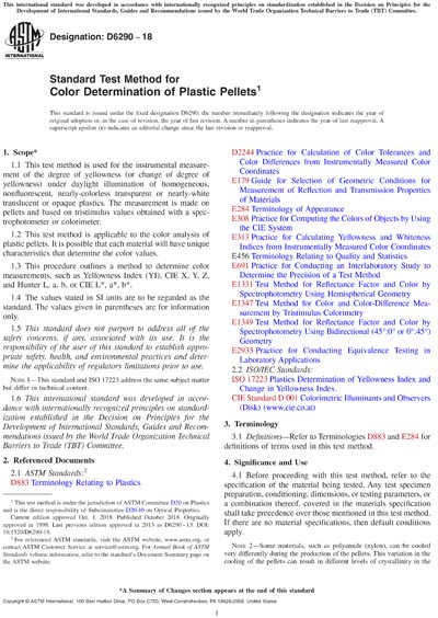 Standards PDF Cover Page