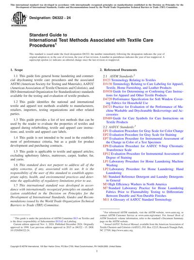 Standards PDF Cover Page