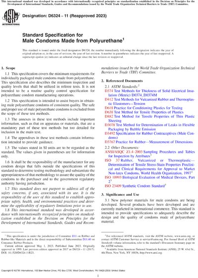 Standards PDF Cover Page