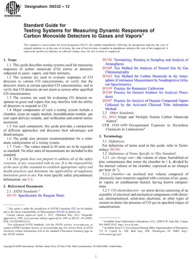 Standards PDF Cover Page
