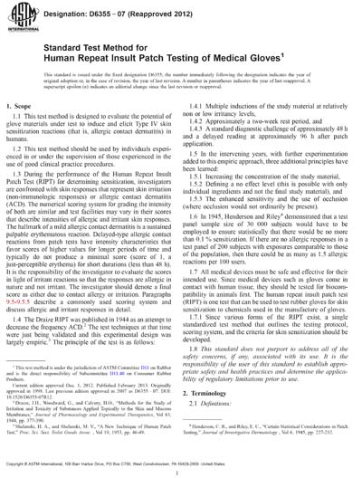 Standards PDF Cover Page
