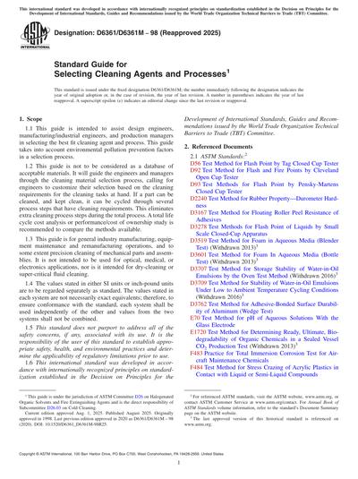 Standards PDF Cover Page