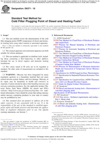 Standards PDF Cover Page
