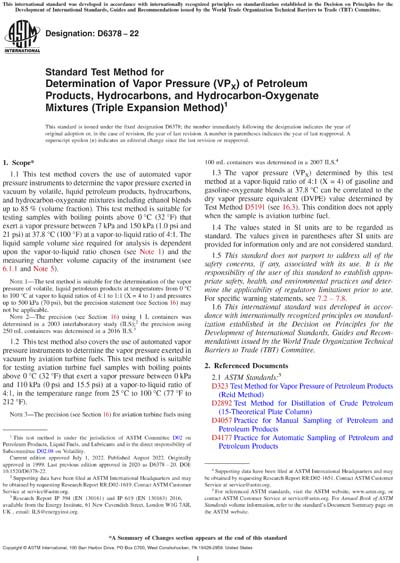 Standards PDF Cover Page
