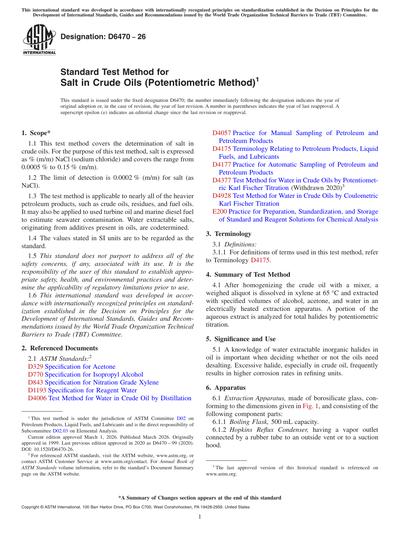 Standards PDF Cover Page