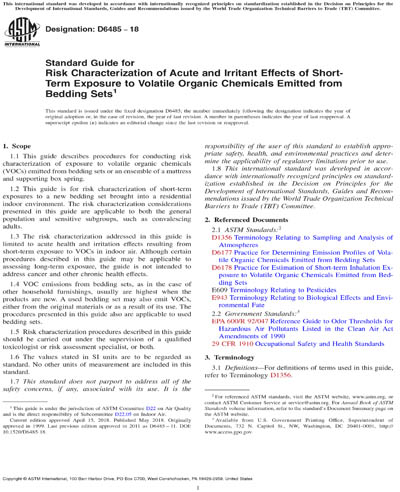 Standards PDF Cover Page
