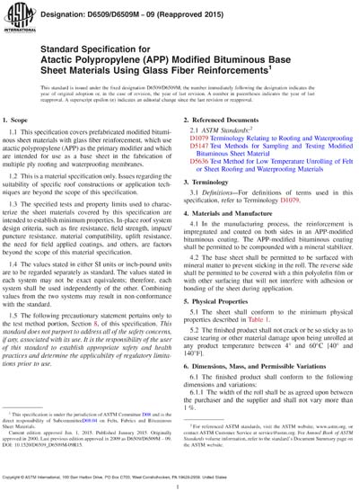 Standards PDF Cover Page