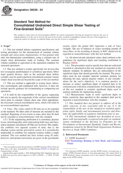 Standards PDF Cover Page