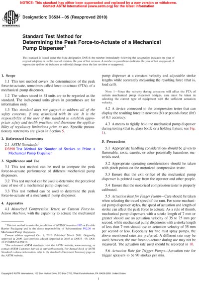 Standards PDF Cover Page