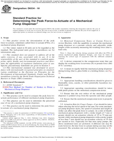 Standards PDF Cover Page