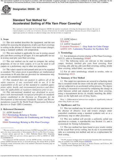 Standards PDF Cover Page