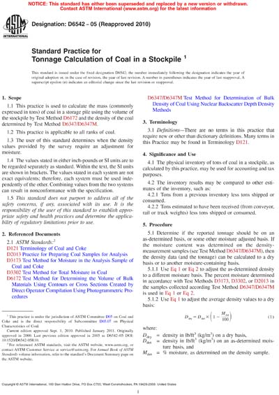 Standards PDF Cover Page