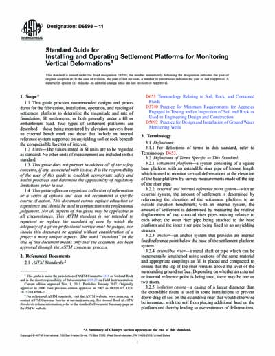 Standards PDF Cover Page