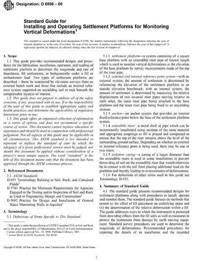 Standards PDF Cover Page