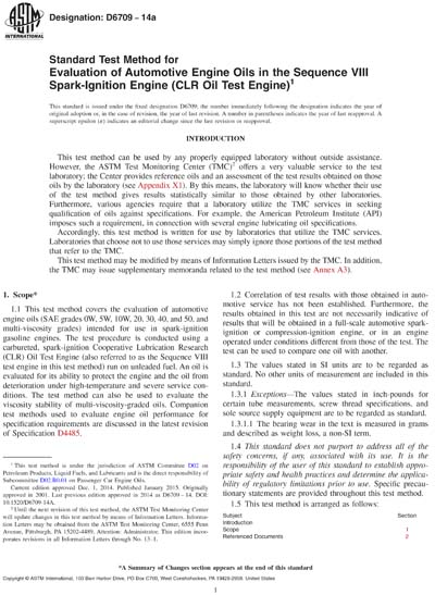 Standards PDF Cover Page