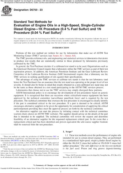 Standards PDF Cover Page