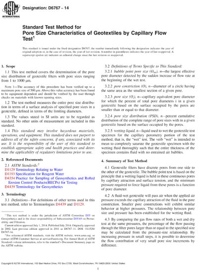 Standards PDF Cover Page