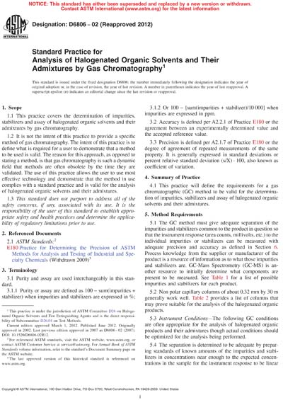 Standards PDF Cover Page