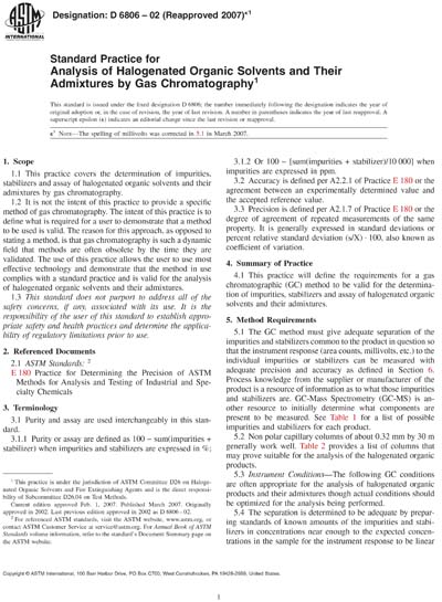 Standards PDF Cover Page
