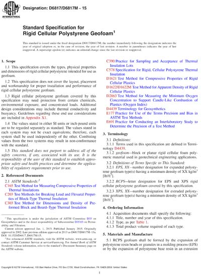 Standards PDF Cover Page