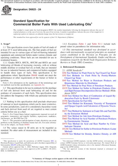 Standards PDF Cover Page